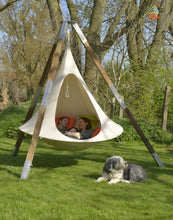 Load image into Gallery viewer, UFO Shape Teepee Tree Hanging Silkworm Cocoon Swing Chair For Kids &amp; Adults Indoor Outdoor Hammock Tent Hamaca Patio Furniture