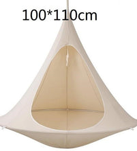 Load image into Gallery viewer, UFO Shape Teepee Tree Hanging Silkworm Cocoon Swing Chair For Kids &amp; Adults Indoor Outdoor Hammock Tent Hamaca Patio Furniture