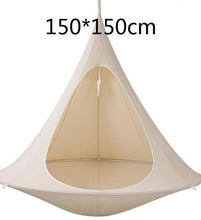 Load image into Gallery viewer, UFO Shape Teepee Tree Hanging Silkworm Cocoon Swing Chair For Kids &amp; Adults Indoor Outdoor Hammock Tent Hamaca Patio Furniture
