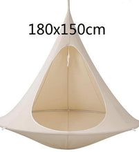 Load image into Gallery viewer, UFO Shape Teepee Tree Hanging Silkworm Cocoon Swing Chair For Kids &amp; Adults Indoor Outdoor Hammock Tent Hamaca Patio Furniture