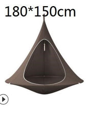 Load image into Gallery viewer, UFO Shape Teepee Tree Hanging Silkworm Cocoon Swing Chair For Kids &amp; Adults Indoor Outdoor Hammock Tent Hamaca Patio Furniture