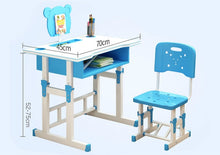 Load image into Gallery viewer, Kids Furniture Children Study Table and Chair Set Household Desk and Stools Students Furniture Combination Muebles De Madera