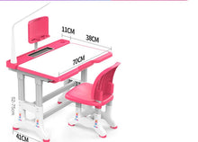 Load image into Gallery viewer, Kids Furniture Children Study Table and Chair Set Household Desk and Stools Students Furniture Combination Muebles De Madera