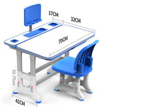 Load image into Gallery viewer, Kids Furniture Children Study Table and Chair Set Household Desk and Stools Students Furniture Combination Muebles De Madera