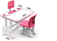 Load image into Gallery viewer, Kids Furniture Children Study Table and Chair Set Household Desk and Stools Students Furniture Combination Muebles De Madera