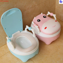 Load image into Gallery viewer, cute Calf toilet boys girls baby infants pelvis urinals large chair step stool kids furniture plastic easy to clean water wash