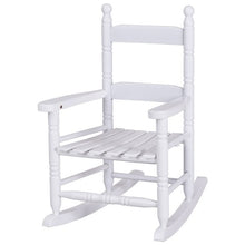 Load image into Gallery viewer, Solid Hardwood Hand Crafted Construction Classic Wooden Kids Rocking Chair Exquisitely Simple Style Kids Furniture HW56401