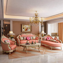 Load image into Gallery viewer, Wholesale living room furniture cheap  leather 1+2+3 sofa set