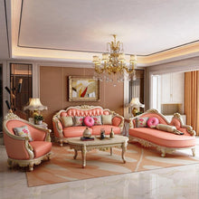 Load image into Gallery viewer, Wholesale living room furniture cheap  leather 1+2+3 sofa set