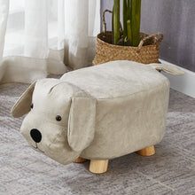 Load image into Gallery viewer, children dwarf stool creativity  animal stool  Elephant  cartoon sofa In shoes stool  kids furniture  kids stool