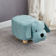Load image into Gallery viewer, children dwarf stool creativity  animal stool  Elephant  cartoon sofa In shoes stool  kids furniture  kids stool
