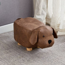Load image into Gallery viewer, children dwarf stool creativity  animal stool  Elephant  cartoon sofa In shoes stool  kids furniture  kids stool