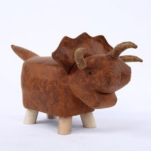 Load image into Gallery viewer, children dwarf stool creativity  animal stool  Elephant  cartoon sofa In shoes stool  kids furniture  kids stool