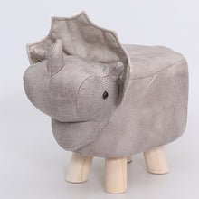 Load image into Gallery viewer, children dwarf stool creativity  animal stool  Elephant  cartoon sofa In shoes stool  kids furniture  kids stool