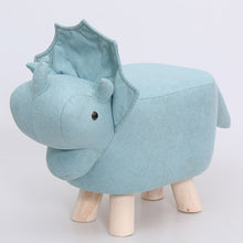 Load image into Gallery viewer, children dwarf stool creativity  animal stool  Elephant  cartoon sofa In shoes stool  kids furniture  kids stool