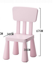 Load image into Gallery viewer, New Thickening Children's desk and chair suit combination Kindergarten dining table set kids table and chair furniture