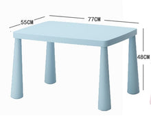 Load image into Gallery viewer, New Thickening Children's desk and chair suit combination Kindergarten dining table set kids table and chair furniture