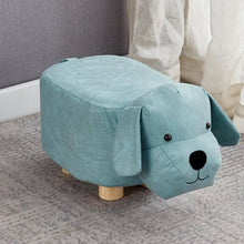 Load image into Gallery viewer, Animal Kids/Nursery Ride-On Sofa Stool Elephant/Puppy/Elk/Dinosaur/Bull Home Kids Bedroom Furniture Decor