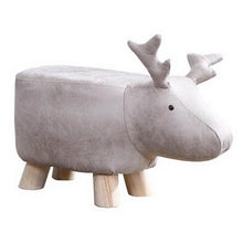 Load image into Gallery viewer, Animal Kids/Nursery Ride-On Sofa Stool Elephant/Puppy/Elk/Dinosaur/Bull Home Kids Bedroom Furniture Decor