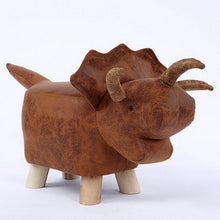 Load image into Gallery viewer, Animal Kids/Nursery Ride-On Sofa Stool Elephant/Puppy/Elk/Dinosaur/Bull Home Kids Bedroom Furniture Decor