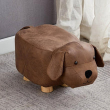 Load image into Gallery viewer, Animal Kids/Nursery Ride-On Sofa Stool Elephant/Puppy/Elk/Dinosaur/Bull Home Kids Bedroom Furniture Decor