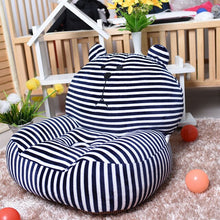 Load image into Gallery viewer, Creative plush toy mini crown Doraemon kt cat cartoon lazy sofa baby furniture kids chair baby lounger