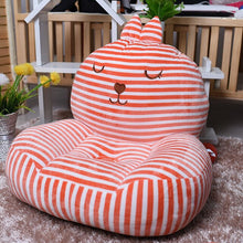 Load image into Gallery viewer, Creative plush toy mini crown Doraemon kt cat cartoon lazy sofa baby furniture kids chair baby lounger