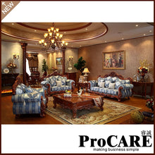 Load image into Gallery viewer, High quality wholesale durable and comfortable fabric sofa set
