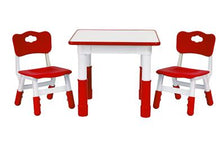 Load image into Gallery viewer, Children furniture suits. Toy table. Solid wood legs