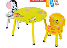 Load image into Gallery viewer, Children furniture suits. Toy table. Solid wood legs