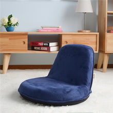 Load image into Gallery viewer, Portable Floor Sofa Chair Kids Folding Chair Children Furniture Adjustable Relax Recliner Seat For Reading, TV Watching Gaming