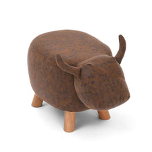 Load image into Gallery viewer, Household Lovely Kids Stool Change Shoe Bench Creativity Washable Tabouret Wooden Children's Furniture Stable Washable Stool