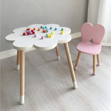 Load image into Gallery viewer, Wooden Kids Animal Chair Bunny Chair Children Furniture Wooden Bunny Vanity Stool Newborn Easter Gift Nursery Decor 2019 Newest